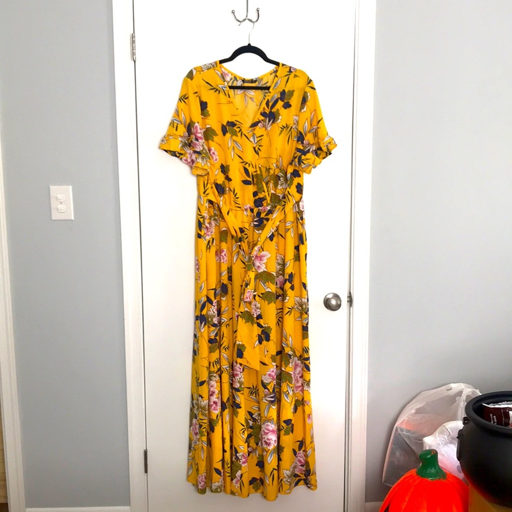 Beautiful floor length Shein Curve dress